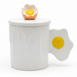 Daisy Ceramic Mug With Lid — Elegant Embossed Design | 350ml - Al Kabayel Discount CentreDaisy Ceramic Mug With Lid — Elegant Embossed Design | 350mlMugsAKDCAl Kabayel Discount Centre