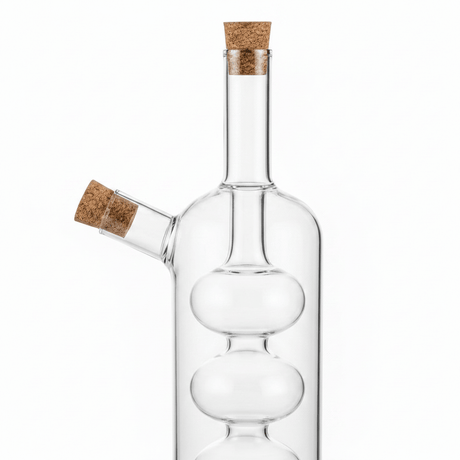 Danny Home 2-in-1 Glass Oil & Vinegar Bottle - 320ml - Al Kabayel Discount CentreDanny Home 2-in-1 Glass Oil & Vinegar Bottle - 320mlKitchen Utensils & GadgetsDANNY HOMEAl Kabayel Discount Centre