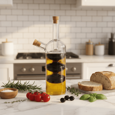 Danny Home 2-in-1 Glass Oil & Vinegar Bottle - 320ml - Al Kabayel Discount CentreDanny Home 2-in-1 Glass Oil & Vinegar Bottle - 320mlKitchen Utensils & GadgetsDANNY HOMEAl Kabayel Discount Centre