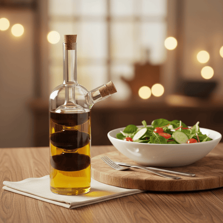 Danny Home 2-in-1 Glass Oil & Vinegar Bottle - 320ml - Al Kabayel Discount CentreDanny Home 2-in-1 Glass Oil & Vinegar Bottle - 320mlKitchen Utensils & GadgetsDANNY HOMEAl Kabayel Discount Centre