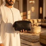 Dany Morris Black Elegant Leather Handbag Pouch 20×10 cm Compact and Sophisticated Daily Carry Option - Al Kabayel Discount CentreDany Morris Black Elegant Leather Handbag Pouch 20×10 cm Compact and Sophisticated Daily Carry OptionPouchesDANY MORRISAl Kabayel Discount Centre