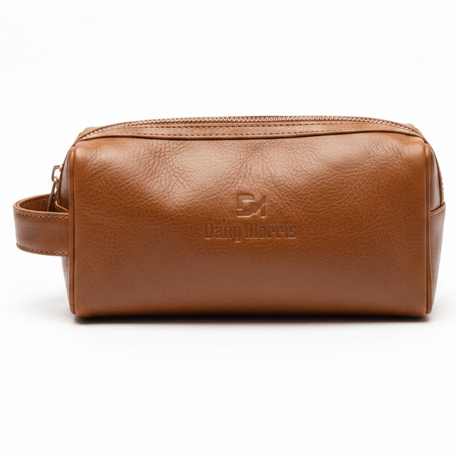 Dany Morris Brown Elegant Leather Handbag Pouch 20×10 cm Smart Compact Design with Classic Styling - Al Kabayel Discount CentreDany Morris Brown Elegant Leather Handbag Pouch 20×10 cm Smart Compact Design with Classic StylingPouchesDANY MORRISAl Kabayel Discount Centre