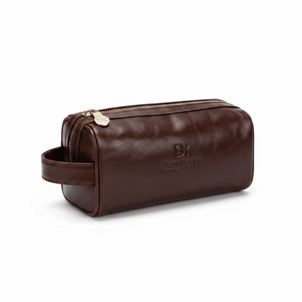 Dany Morris Dark Brown Elegant Leather Handbag Pouch 20×10 cm Rich Color Premium Feel and Stylish Look - Al Kabayel Discount CentreDany Morris Dark Brown Elegant Leather Handbag Pouch 20×10 cm Rich Color Premium Feel and Stylish LookPouchesDANY MORRISAl Kabayel Discount Centre
