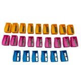 Dark Blue Pencil Sharpener Sharp Carbon Steel Blade Set Of 24pcs - Al Kabayel Discount CentreDark Blue Pencil Sharpener Sharp Carbon Steel Blade Set Of 24pcsErasers & SharpenersDARK BLUEAl Kabayel Discount Centre