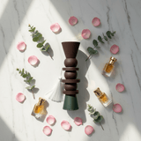 Dark Green & Brown Chalk Incense Burner | Sculptural Stacked Design | 25cm - Al Kabayel Discount CentreDark Green & Brown Chalk Incense Burner | Sculptural Stacked Design | 25cmIncense burnerAKDCAl Kabayel Discount Centre