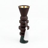 Dark Green & Brown Chalk Incense Burner | Sculptural Stacked Design | 25cm - Al Kabayel Discount CentreDark Green & Brown Chalk Incense Burner | Sculptural Stacked Design | 25cmIncense burnerAKDCAl Kabayel Discount Centre