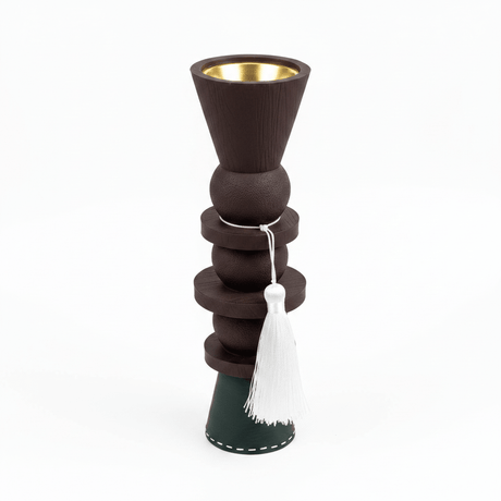 Dark Green & Brown Chalk Incense Burner | Sculptural Stacked Design | 25cm - Al Kabayel Discount CentreDark Green & Brown Chalk Incense Burner | Sculptural Stacked Design | 25cmIncense burnerAKDCAl Kabayel Discount Centre
