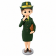 Dark Green Girl Police Officer Polyresin Decorative Figurine - 20cm - Al Kabayel Discount CentreDark Green Girl Police Officer Polyresin Decorative Figurine - 20cmHome Décor AccentsAKDCAl Kabayel Discount Centre