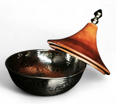 Datepot With Wooden Lid 20cm - Al Kabayel Discount CentreDatepot With Wooden Lid 20cmBowlsAKDCAl Kabayel Discount Centre