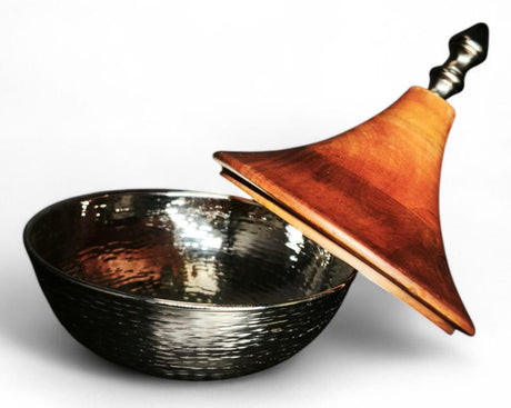 Datepot With Wooden Lid 20cm - Al Kabayel Discount CentreDatepot With Wooden Lid 20cmBowlsAKDCAl Kabayel Discount Centre