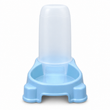 Plastic Pet Food Feeder Light Blue - 25×25cm