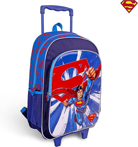 DC Superman 3 - in - 1 School Set, Includes 18" Trolley Bag, Lunch Bag, Pencil Case - Al Kabayel Discount CentreDC Superman 3 - in - 1 School Set, Includes 18" Trolley Bag, Lunch Bag, Pencil CaseSchool BagsDCAl Kabayel Discount Centre