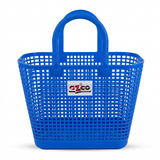 Azco Plastic Shopping Basket with Handles Blue - 33×17cm