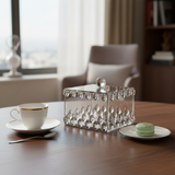 Glass Candy Pot with Lid - 16×10cm