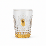 Gold Embossed Design Acrylic Tumbler - 400ml