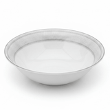 Decopor White Porcelain Salad Bowl with Silver Rim | 6 Inch | Premium Tableware - Al Kabayel Discount CentreDecopor White Porcelain Salad Bowl with Silver Rim | 6 Inch | Premium TablewareBowlsDECOPORAl Kabayel Discount Centre