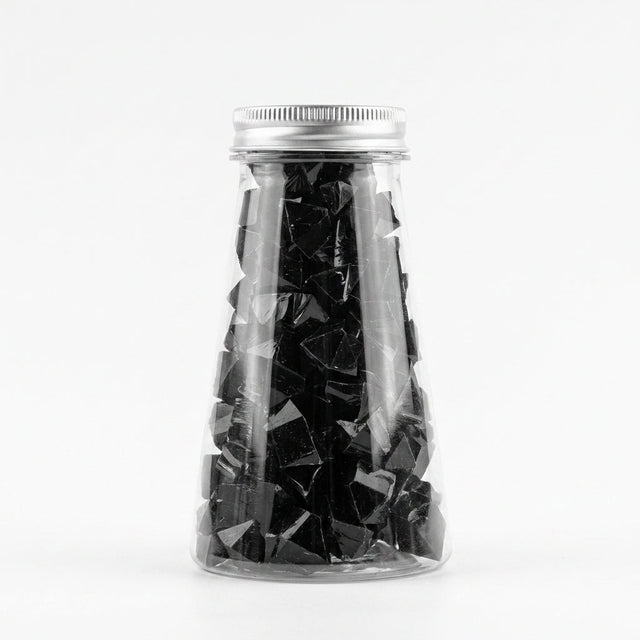 Decorative Black Plastic Stones – 120g Jar - Al Kabayel Discount CentreDecorative Black Plastic Stones – 120g JarStonesAKDCAl Kabayel Discount Centre