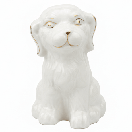 Decorative White Ceramic Dog Figurine with Multicolour Floral Pattern for Table Styling – 15cm - Al Kabayel Discount CentreDecorative White Ceramic Dog Figurine with Multicolour Floral Pattern for Table Styling – 15cmHome Décor AccentsAKDCAl Kabayel Discount Centre