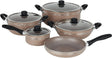 Delcasa 10-Piece Granite Coated Non-Stick Cookware Set - DC1889BGE - Al Kabayel Discount CentreDelcasa 10-Piece Granite Coated Non-Stick Cookware Set - DC1889BGECookware SetDELCASAAl Kabayel Discount Centre