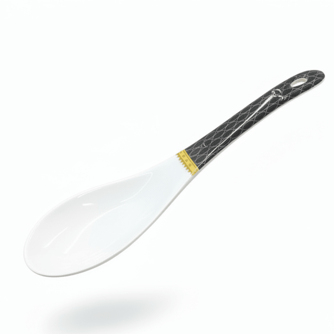 Delcasa Black & White Melamine Rice Spoon 22cm - Al Kabayel Discount CentreDelcasa Black & White Melamine Rice Spoon 22cmSpoonsDELCASAAl Kabayel Discount Centre