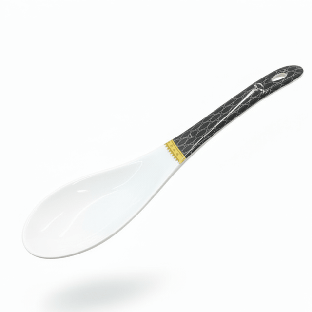 Delcasa Black & White Melamine Rice Spoon 22cm - Al Kabayel Discount CentreDelcasa Black & White Melamine Rice Spoon 22cmSpoonsDELCASAAl Kabayel Discount Centre