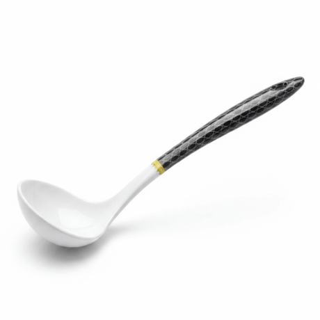 Delcasa Black & White Melamine Soup Ladle 23cm - Al Kabayel Discount CentreDelcasa Black & White Melamine Soup Ladle 23cmSpoonsDELCASAAl Kabayel Discount Centre