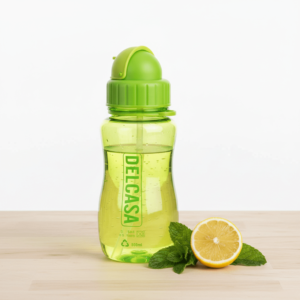 Delcasa Green Plastic Water Bottle - 500ml - Al Kabayel Discount CentreDelcasa Green Plastic Water Bottle - 500mlWater BottlesDELCASAAl Kabayel Discount Centre