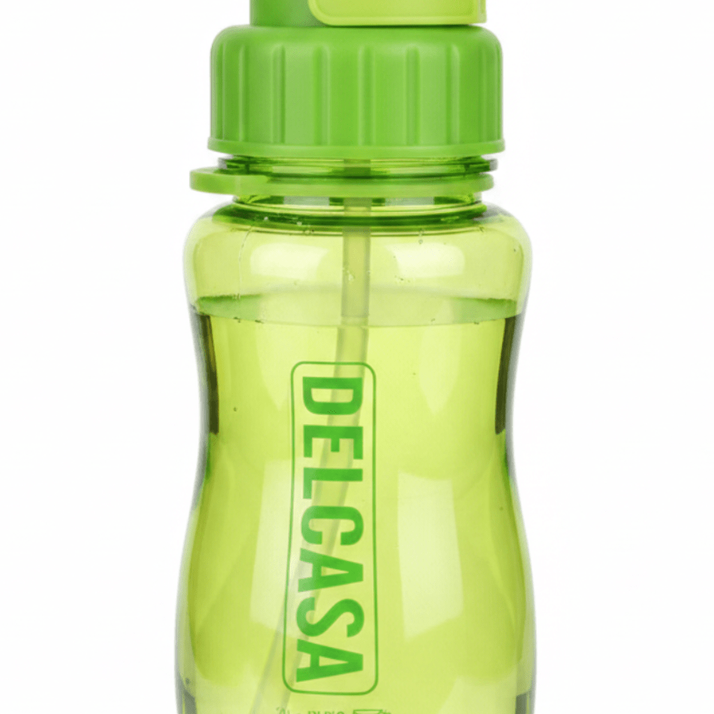 Delcasa Green Plastic Water Bottle - 500ml - Al Kabayel Discount CentreDelcasa Green Plastic Water Bottle - 500mlWater BottlesDELCASAAl Kabayel Discount Centre