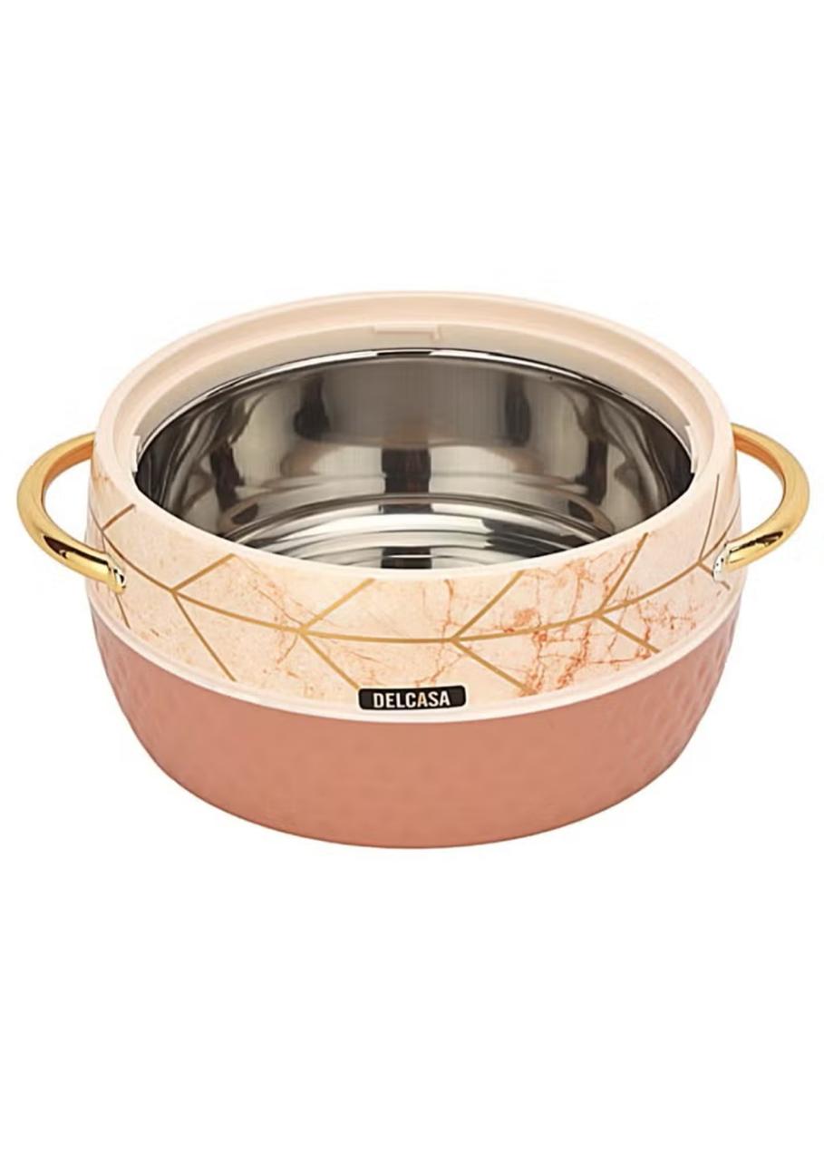 DELCASA Majestic Insulated Casserole 3pcs Set(1350ml, 2250ml, 2950ml), Peach - Al Kabayel Discount CentreDELCASA Majestic Insulated Casserole 3pcs Set(1350ml, 2250ml, 2950ml), PeachCasseroles & Stock PotsDELCASAAl Kabayel Discount Centre
