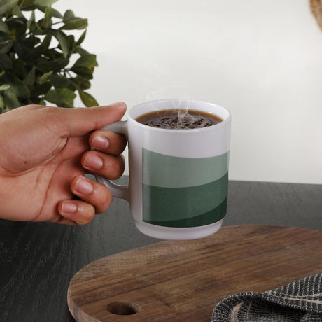Delcasa Melamine Mug 300ml, White/Green - DC3434 - Al Kabayel Discount CentreDelcasa Melamine Mug 300ml, White/Green - DC3434MugsDELCASAAl Kabayel Discount Centre