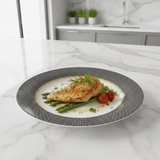 Delcasa Premium Black & White Melamine Dinner Plate 10.5 Inch - Al Kabayel Discount CentreDelcasa Premium Black & White Melamine Dinner Plate 10.5 InchPlatesDELCASAAl Kabayel Discount Centre
