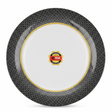 Delcasa Premium Black & White Melamine Dinner Plate 10.5 Inch - Al Kabayel Discount CentreDelcasa Premium Black & White Melamine Dinner Plate 10.5 InchPlatesDELCASAAl Kabayel Discount Centre