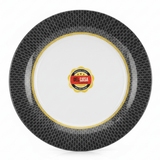 Delcasa Premium Black & White Melamine Dinner Plate 8.5 Inch - Al Kabayel Discount CentreDelcasa Premium Black & White Melamine Dinner Plate 8.5 InchPlatesDELCASAAl Kabayel Discount Centre