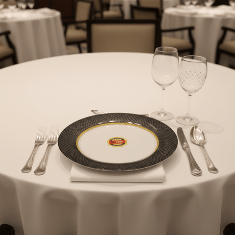 Delcasa Premium Black & White Melamine Dinner Plate 8.5 Inch - Al Kabayel Discount CentreDelcasa Premium Black & White Melamine Dinner Plate 8.5 InchPlatesDELCASAAl Kabayel Discount Centre
