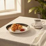 Delcasa Premium Black & White Melamine Side Plate 6 Inch - Al Kabayel Discount CentreDelcasa Premium Black & White Melamine Side Plate 6 InchPlatesDELCASAAl Kabayel Discount Centre