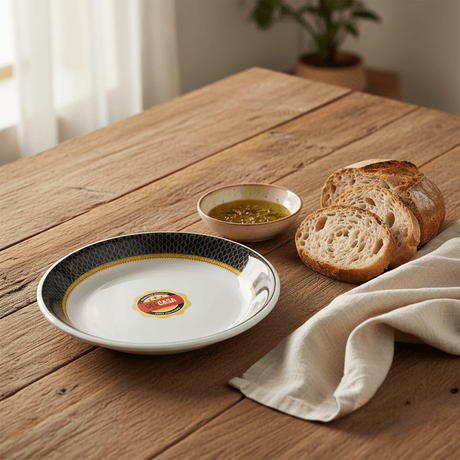 Delcasa Premium Black & White Melamine Side Plate 6 Inch - Al Kabayel Discount CentreDelcasa Premium Black & White Melamine Side Plate 6 InchPlatesDELCASAAl Kabayel Discount Centre