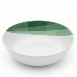 Delcasa Round White Melamine Serving Bowl with Green Shade Design, Ideal for Serving Vegetables, Salads & Curries – 19 cm - Al Kabayel Discount CentreDelcasa Round White Melamine Serving Bowl with Green Shade Design, Ideal for Serving Vegetables, Salads & Curries – 19 cmBowlsDELCASAAl Kabayel Discount Centre