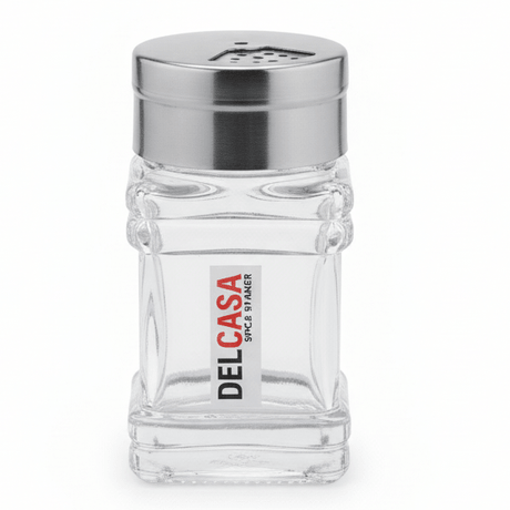Delcasa Stylish Acrylic Salt & Pepper Shaker with Metal Lid for Modern Kitchen & Dining Table – 8cm - Al Kabayel Discount CentreDelcasa Stylish Acrylic Salt & Pepper Shaker with Metal Lid for Modern Kitchen & Dining Table – 8cmKitchen Utensils & GadgetsDELCASAAl Kabayel Discount Centre