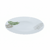 Delcasa White Opalware Dinner Plate with Elegant Leaf Design – 10.5 Inch - Al Kabayel Discount CentreDelcasa White Opalware Dinner Plate with Elegant Leaf Design – 10.5 InchPlatesDELCASAAl Kabayel Discount Centre