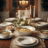 Delcasa White Opalware Large Serving Bowl with Leaf Design - 8 Inch - Al Kabayel Discount CentreDelcasa White Opalware Large Serving Bowl with Leaf Design - 8 InchBowlsDELCASAAl Kabayel Discount Centre