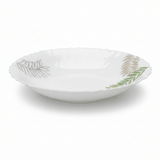 Delcasa White Opalware Soup Bowl with Classic Leaf Design – 8.5 Inch - Al Kabayel Discount CentreDelcasa White Opalware Soup Bowl with Classic Leaf Design – 8.5 InchBowlsDELCASAAl Kabayel Discount Centre