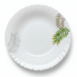 Delcasa White Opalware Soup Plate with Decorative Leaf Design – 9 Inch - Al Kabayel Discount CentreDelcasa White Opalware Soup Plate with Decorative Leaf Design – 9 InchPlatesDELCASAAl Kabayel Discount Centre