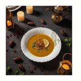 Delcasa White Opalware Soup Plate with Decorative Leaf Design – 9 Inch - Al Kabayel Discount CentreDelcasa White Opalware Soup Plate with Decorative Leaf Design – 9 InchPlatesDELCASAAl Kabayel Discount Centre