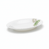 Delcasa White Opalware Soup Plate with Decorative Leaf Design – 9 Inch - Al Kabayel Discount CentreDelcasa White Opalware Soup Plate with Decorative Leaf Design – 9 InchPlatesDELCASAAl Kabayel Discount Centre