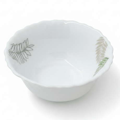 Delcasa White Opalware Soup Plate with Leaf Design - 5.5 Inch - Al Kabayel Discount CentreDelcasa White Opalware Soup Plate with Leaf Design - 5.5 InchPlatesDELCASAAl Kabayel Discount Centre