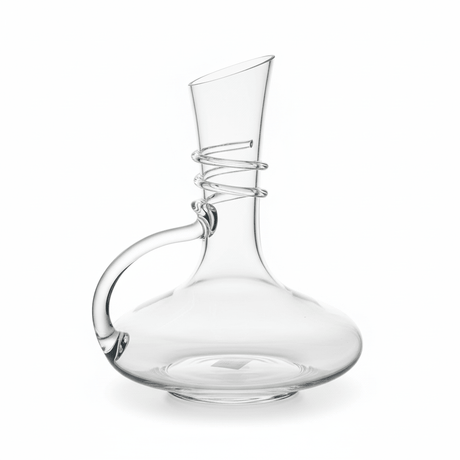 Deli 1.9L Contemporary Clear Glass Decanter with Smooth Glass Handle – Premium Water & Beverage Serving Pitcher for Dining Table - Al Kabayel Discount CentreDeli 1.9L Contemporary Clear Glass Decanter with Smooth Glass Handle – Premium Water & Beverage Serving Pitcher for Dining TableJugsDELIAl Kabayel Discount Centre