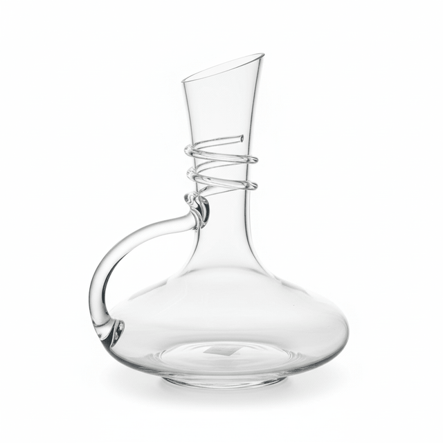 Deli 1.9L Contemporary Clear Glass Decanter with Smooth Glass Handle – Premium Water & Beverage Serving Pitcher for Dining Table - Al Kabayel Discount CentreDeli 1.9L Contemporary Clear Glass Decanter with Smooth Glass Handle – Premium Water & Beverage Serving Pitcher for Dining TableJugsDELIAl Kabayel Discount Centre
