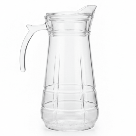 Deli Contemporary Glass Water Jug with Durable Acrylic Lid – Everyday Hydration Pitcher (1.7 L) - Al Kabayel Discount CentreDeli Contemporary Glass Water Jug with Durable Acrylic Lid – Everyday Hydration Pitcher (1.7 L)JugsDELIAl Kabayel Discount Centre