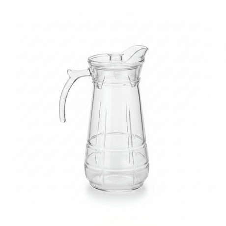 Deli Contemporary Glass Water Jug with Durable Acrylic Lid – Everyday Hydration Pitcher (1.7 L) - Al Kabayel Discount CentreDeli Contemporary Glass Water Jug with Durable Acrylic Lid – Everyday Hydration Pitcher (1.7 L)JugsDELIAl Kabayel Discount Centre