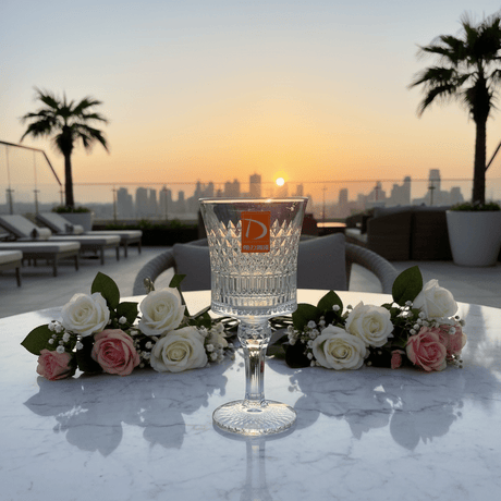 Deli Crystal Cut Footed Stem Glass 160ml — Diamond Pattern Clear Glassware - Al Kabayel Discount CentreDeli Crystal Cut Footed Stem Glass 160ml — Diamond Pattern Clear GlasswareTumblersDELIAl Kabayel Discount Centre